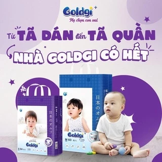 [ THANH LÝ HẾT NGHỈ BÁN] Bỉm Goldgi cao cấp Nhật Bản quần/dán đủ size Nb92/S84/M66/M60/L56/L48/XL44/XXL32