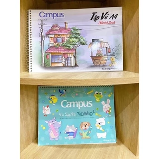 Vở Vẽ Lò Xo A4 Campus