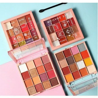 [Siêu Rẻ] Bảng Phấn Mắt 16 Ô Lameila  Eye Shadow Lemon Tea Có Ánh Nhũ Lấp Lánh-mpkimngan