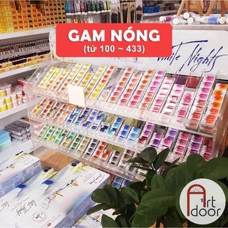 [ARTDOOR] Màu Nước Nén WHITE NIGHTS hạng hoạ sĩ 2.5ml lẻ (số 206~418)