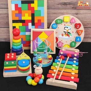 Đồ chơi gỗ thông minh MONTESSORI phát triển tư duy cho bé - Đồ Chơi Gỗ Giáo Dục TOYS TOYS