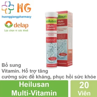 Heilusan Multivitamin - Giúp bổ sung các vitamin thiết yếu cho cơ thể, hỗ trợ tăng cường sức đề kháng, phục hồi sức khỏe