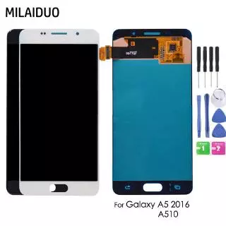 Dành Cho SAMSUNG Galaxy A5 2016 A510 LCD Với Bộ Số Hóa Màn Hình Cảm Ứng Thay Thế