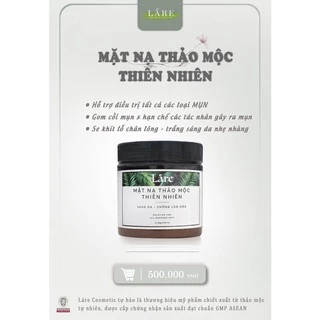 Mặt nạ thanh dược Láre ( cho da mụn )