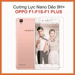 Cường lực Oppo F1, F1s, F1 Plus Cường lực Nano Dẻo 9H+