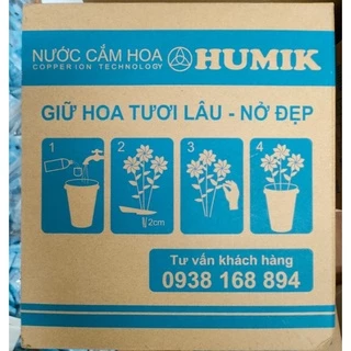 NƯỚC DƯỠNG HOA HUMIK THÙNG 500 GÓI 5ml