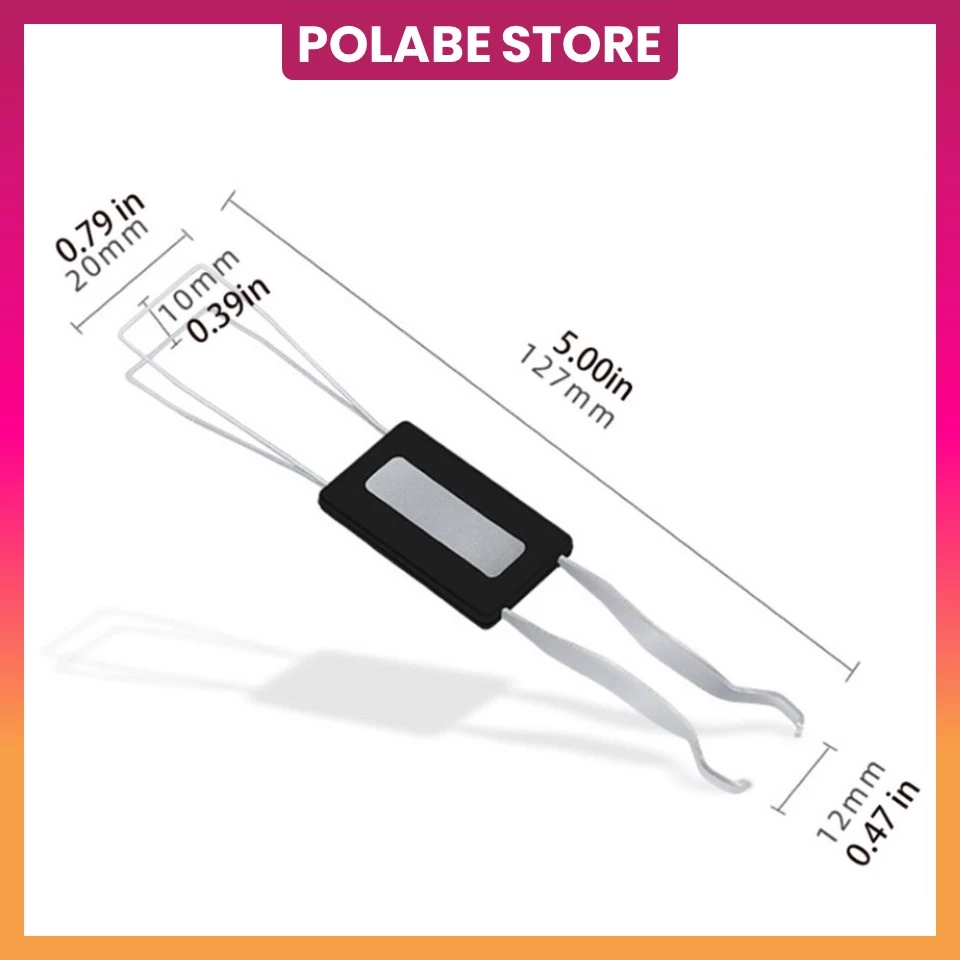 Switch puller 2in1 Keycap puller 2in1 dụng cụ tháo switch, dụng cụ tháo keycap bàn phím cơ - Polabe Store
