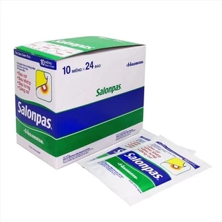 Salonpas - cao dán giảm đau nóng hộp 10 miếng, hộp 20 miếng