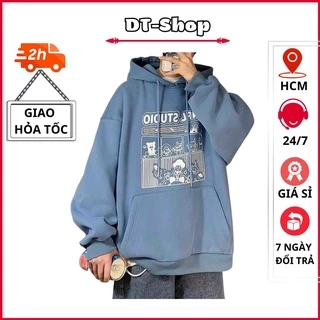 Áo hoodie nam nữ STUDIO from rộng unisex  phong cách Hàn Quốc - Hàng Có Sẵn D0