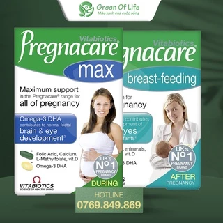 Vitamin cho mẹ bầu, sau sinh Pregnacare 84 viên Anh