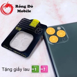 Kính Bảo Vệ Camera iphone trong suốt 11/12/13/Pro/Pro Max chống trầy xước va đập bảo vệ hoàn hảo - Rồng Đỏ Mobile