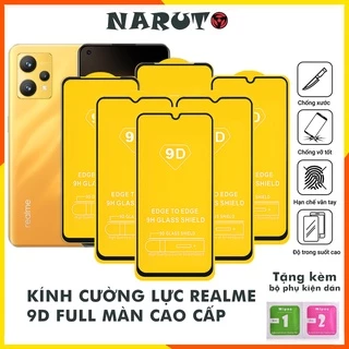 Cường lực Realme 9 Pro+ 9i 8i 5 5i 5s 2 Pro Q5 Pro Q3 Pro Q 6 Pro 6s 6i 7i 7 Pro 8 Pro GT 2 Pro Neo 2T Flash Kính [9D]