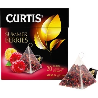 Trà Thảo Mộc Trái Cây Túi Lọc Hiệu Curtis Hương Táo, Mâm Xôi, Dâu Tây – Tea Curtis Summer Berries