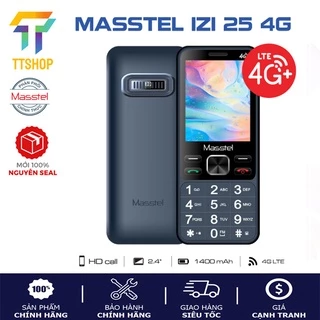 Điện thoại Masstel iZI 25 4G , Màn hình lớn , HD Call -  Hàng chính hãng