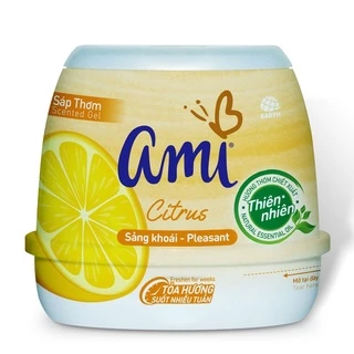 Sáp Thơm Ami Citrus 200gram hương cam hoa thiên nhiên giá siêu mềm sáp thơm phòng/ không gian ô tô khử mùi hiệu quả