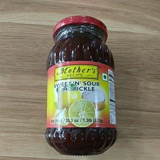 Ohh-Mother's Recipe Sweet 'n' sour lime pickle 575g Dưa muối chanh chua ngọt Ấn Độ - Indian Food