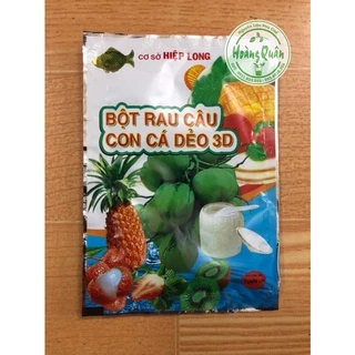 Bột rau câu con cá dẻo(12gr/gói)- (hộp 12 gói)