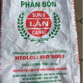 500 GR Phân bón super lân can xi (lân bột) giúp cải tạo đất