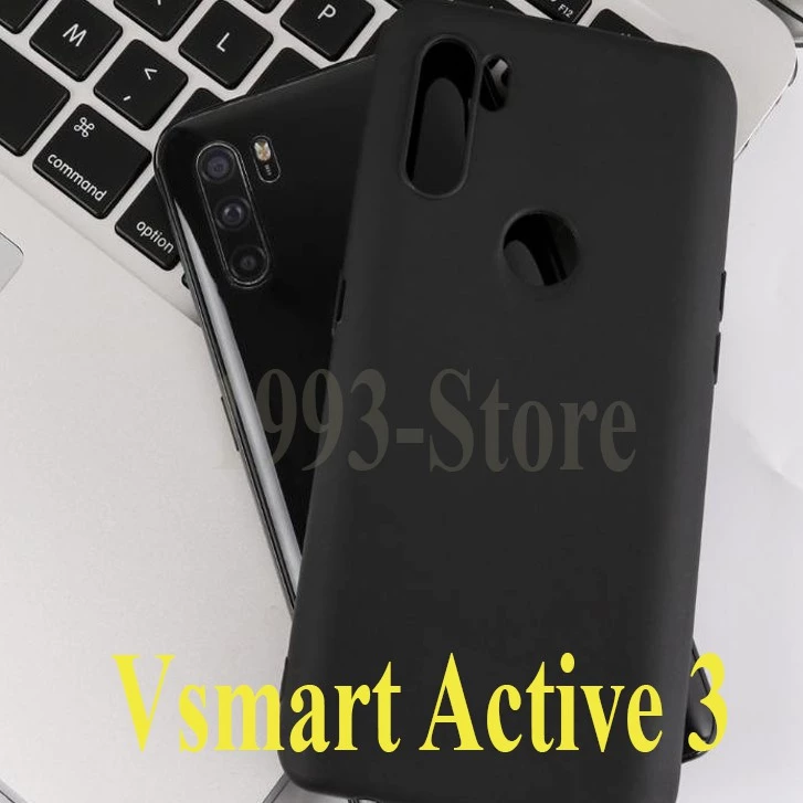 Ốp lưng Vsmart Active 3 ốp dẻo đen