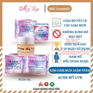 Kem Mụn Acne Mỹ Lyn giúp giảm mụn, ngừa thâm hiệu quả sau 7-10 ngày sử dụng BBC Cosmetic