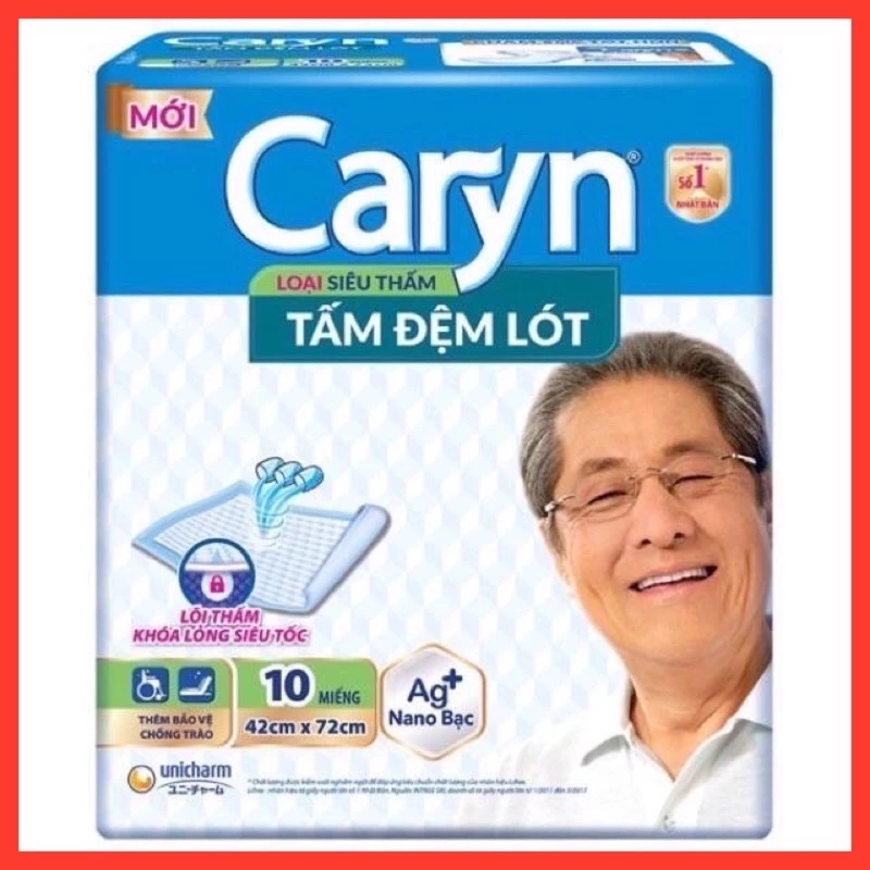 Tấm Lót Đệm Caryn (Lót Sản Dịch Cho Mẹ Sau Sinh)