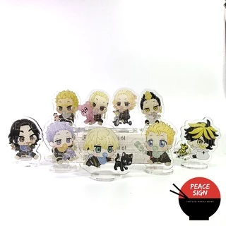 (8cm) Mô hình Standee TOKYO REVENGERS ver EM BÉ Kịch trường của Takemichi acrylic anime mica chibi trang trí