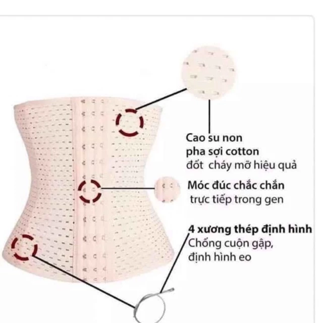 Đai Gen Bụng Thông Hơi Thoáng Khí 11