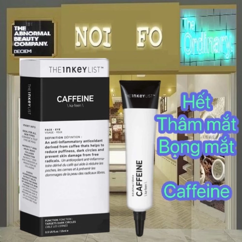 [𝓲𝓷𝓴𝓮𝔂] Kem dưỡng thâm mắt, bọng mắt Caffeine