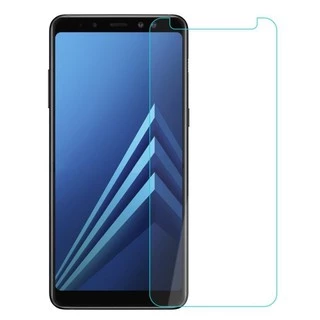 Kính cường lực trong suốt Samsung Galaxy A8 Plus 2018 / A8+ (Kèm miếng lau)