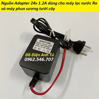 Nguồn Adapter 24v 1.2A dùng cho máy lọc nước, máy phun sương