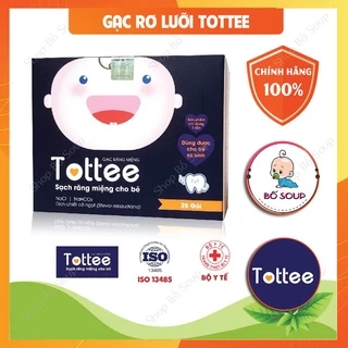 Gạc Rơ Lưỡi Tottee Làm Sạch Và Ngăn Ngừa Các Vấn Đề Răng Miệng Cho Bé