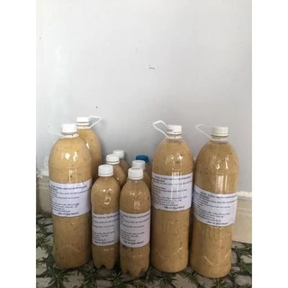 Phân hữu cơ đậu nành trứng chuối 500ml giúp sai hoa bền màu quả ngọt