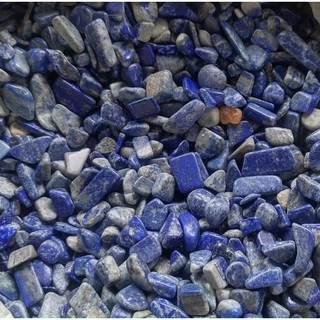 100gr Đá xanh lapis lazuli vụn không lỗ thanh tẩy