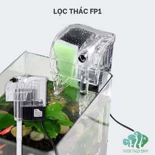 Máy lọc thác FP1 cho bể cá bể thủy sinh có van chỉnh lưu lượng nước