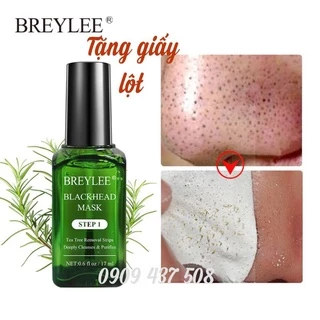 🍀Mặt nạ lột mụn đầu đen BREYLEE 17ml+tặng miếng giấy Lột 🍀