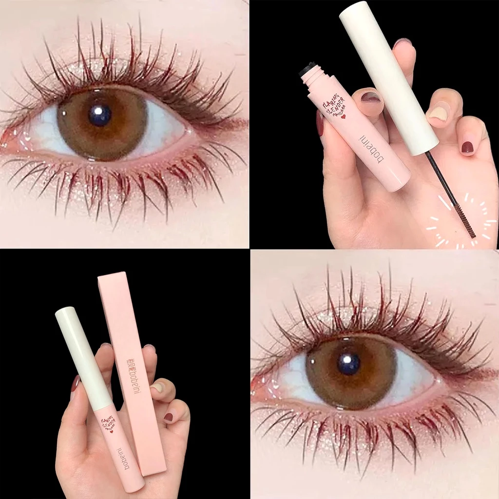 Mascara Chống Thấm Nước Lông Mi Dài Lâu Không Rơi Dễ Dàng Đầu Bàn Chải Dài Và Mỏng Tự Nhiên Mềm Mại