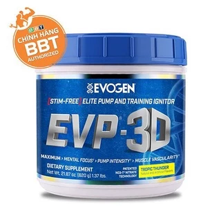 (Chính hãng BBT) Evogen EVP-3D_Pre-workout