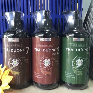 DẦU GỘI DƯỢC LIỆU THÁI DƯƠNG 3 HƯƠNG MÙI LÁ 480ml