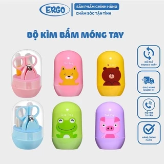 Bộ kìm bấm móng tay cho em bé gồm 4 chi tiết