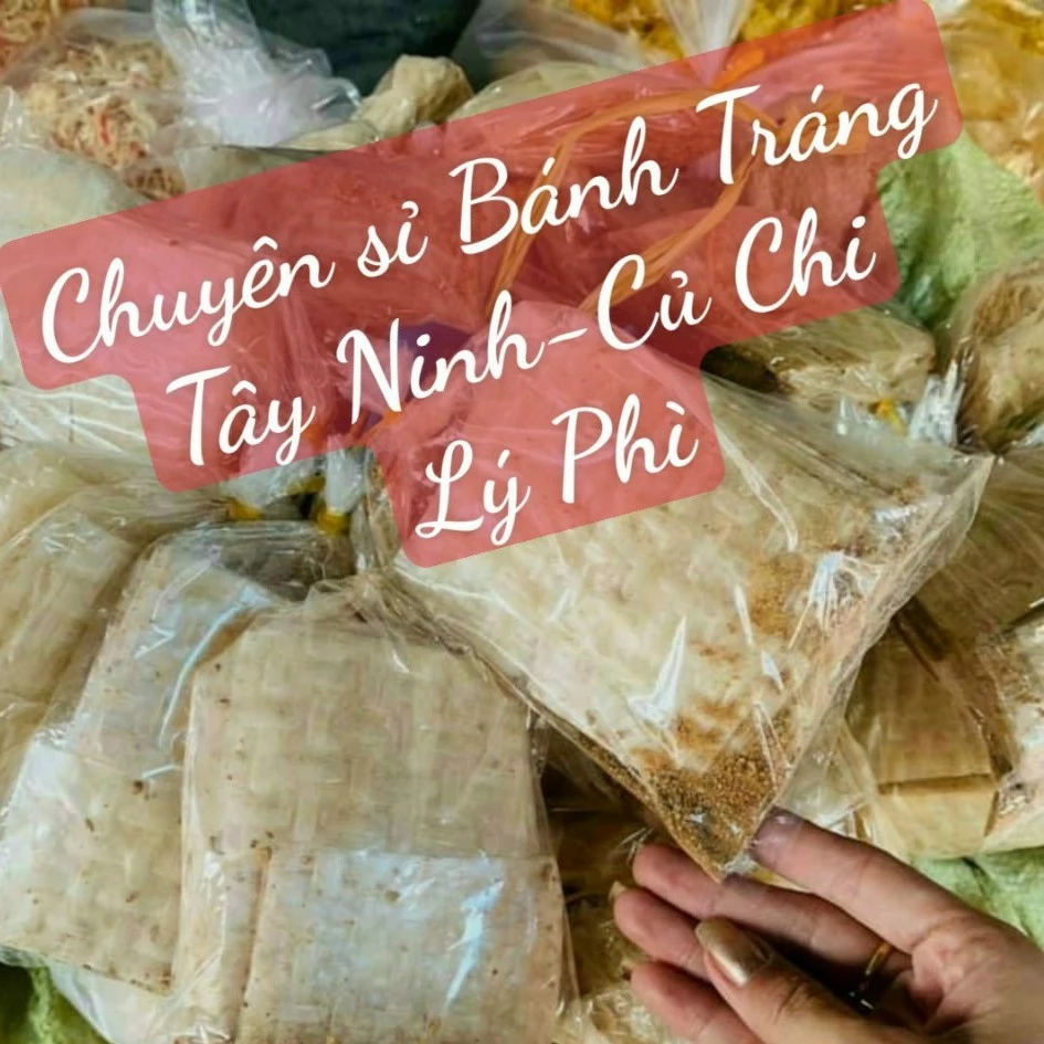 Sỉ 10 bịch Bánh Tráng Muốí Tuổi Thơ Tây Ninh