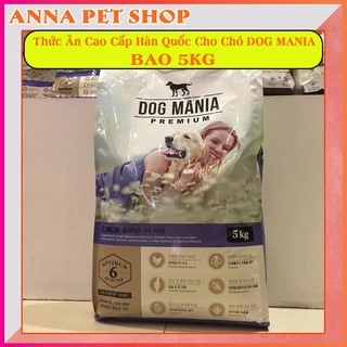 [5kg] THỨC ĂN HẠT HÀN QUỐC CHO CHÓ MỌI LỨA TUỔI - DOG MANIA