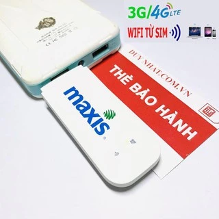 <Siêu Rẻ Siêu Đẳng Cấp> USB phát wifi - DCOM phát wifi 3G 4G ZTE MF70 MAXIS