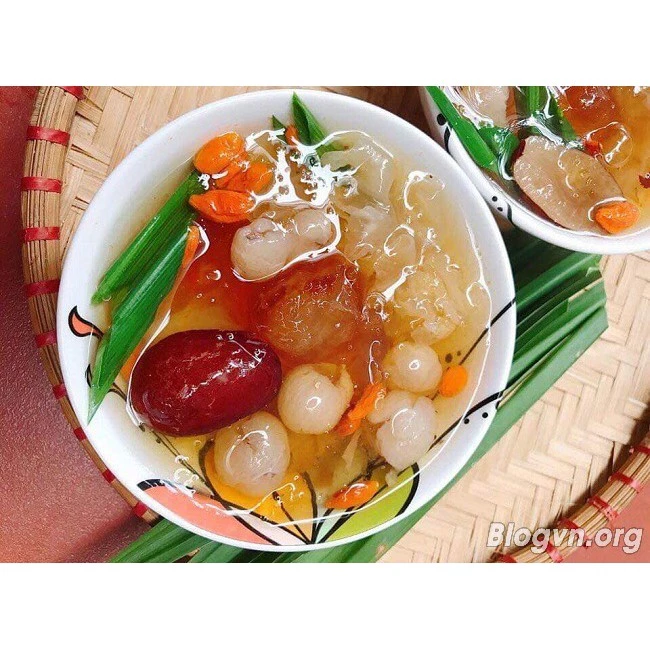 Chè tuyết yến (chè dưỡng nhan) 12 vị - Gói 400gr