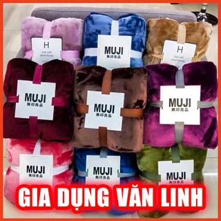 [HOT] Chăn lông tuyết Muji 2 lớp siêu mềm mịn kích thước 2m x 2m3