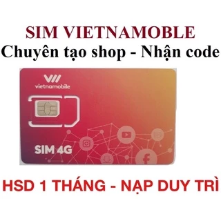 Sim số giá rẻ nhận cuộc gọi - nhận mã code ( Hạn 1 Tháng)