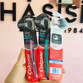 BÀN CHẢI - COLGATE - Slim Soft Charcoal