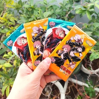 Set 5 ảnh thẻ nhân phẩm Jujutsu Kaisen - Chú Thuật Hồi Chiến ngẫu nhiên chibi xinh xắn siêu rẻ (Mẫu mới)