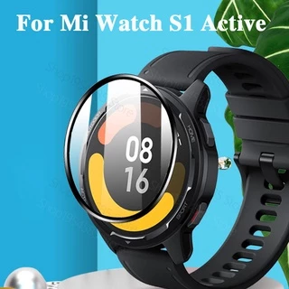 Kính Cường Lực 3D Bảo Vệ Màn Hình Toàn Diện Cho XiaoMi Watch S1 Active / Mi Watch S1 Active