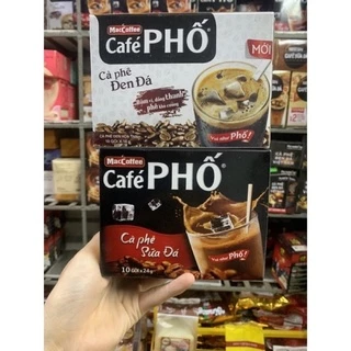 Cafe Phố Sữa Đá , Đen Đá Hộp (10 gói)