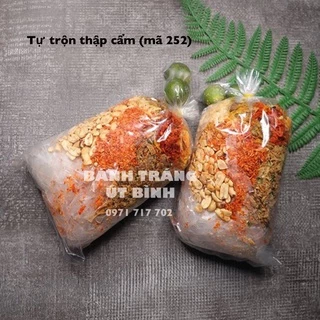 [2 Bịch] Bánh Tráng Tự Trộn Thập Cẩm ÚT BÌNH Mix Đủ Gia Vị Mỗi Túi Nặng Hơn 150gr Mã 252